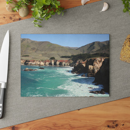 Big Sur, CA Glass Cutting Board