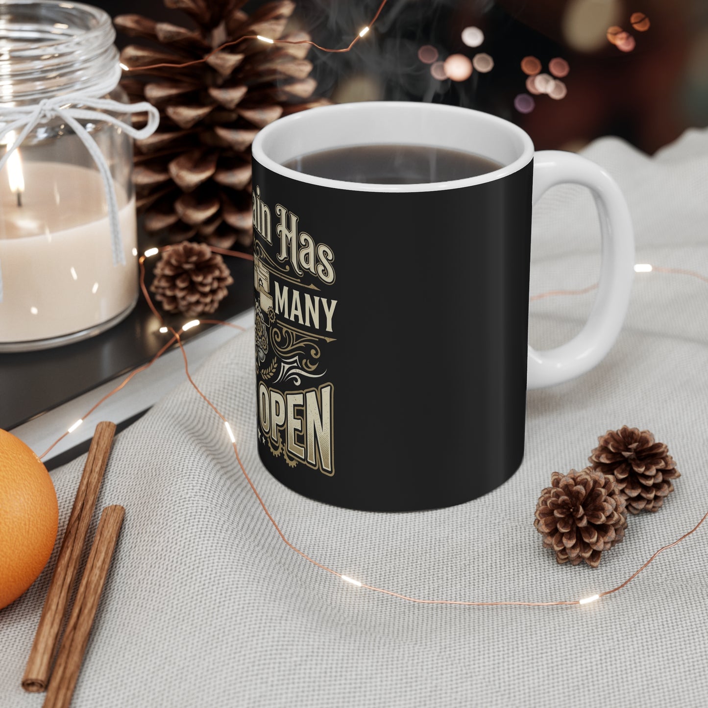 Tabs Open Coffee Mug — "My Brain Has Too Many Tabs Open" Gift for Multitaskers