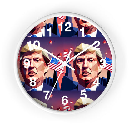 Trrump Wall Clock