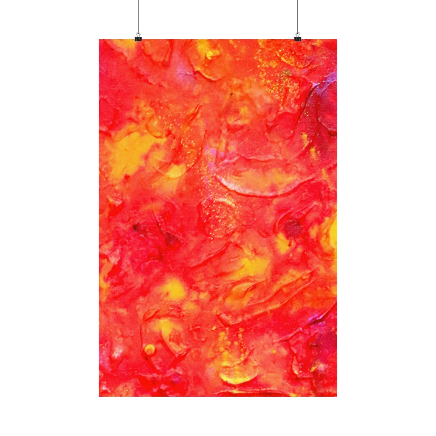 Sun Burst Print by Kim Ackerman Premium Matte Vertical Posters